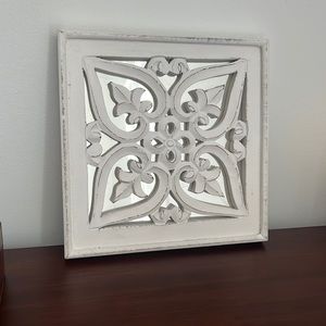 mirror & wood wall art